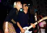D'Arcy avec Mark Rew au Cabaret Metro show de Scratchie Record